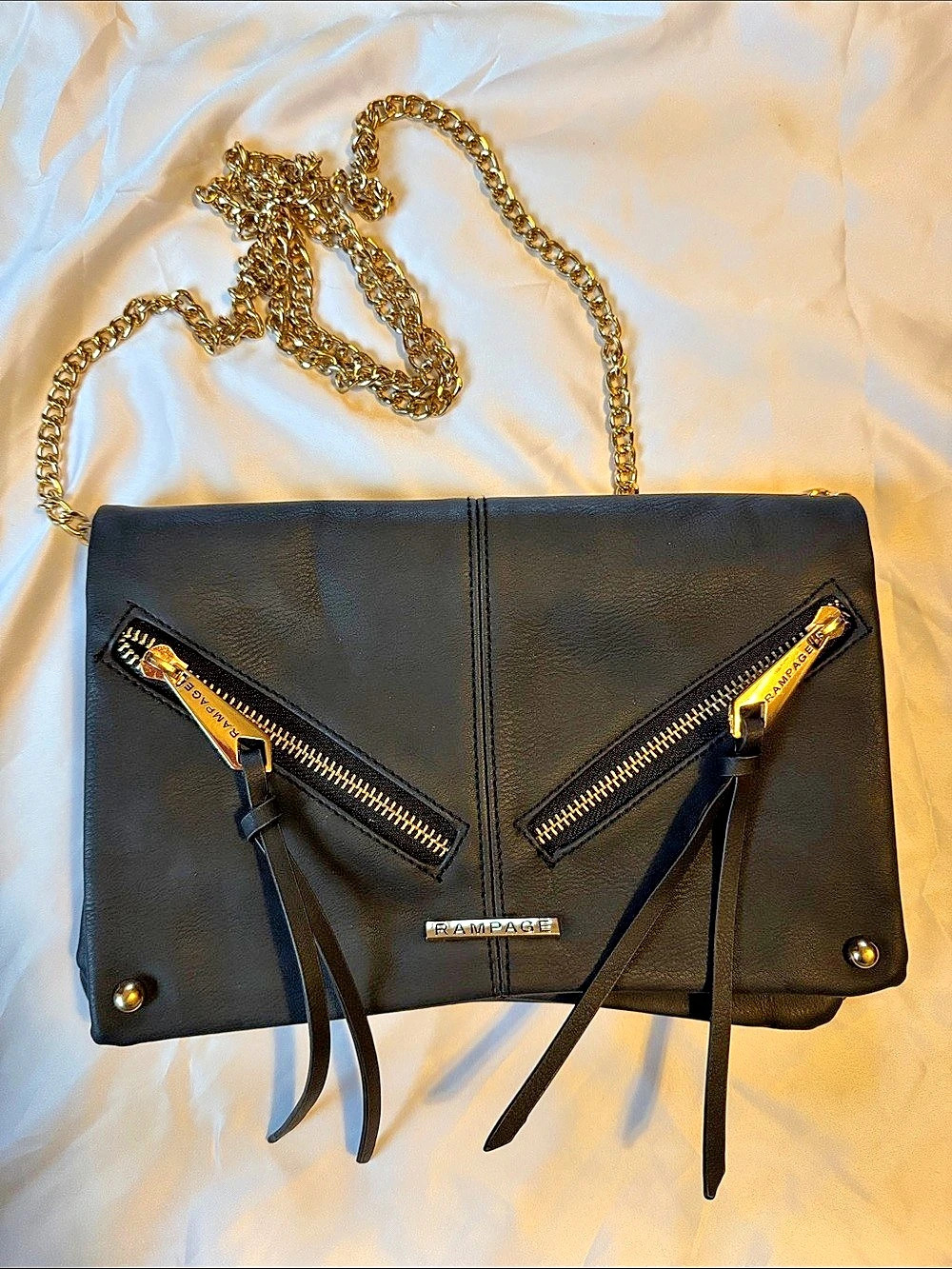 Rampage Black Crossbody Bag